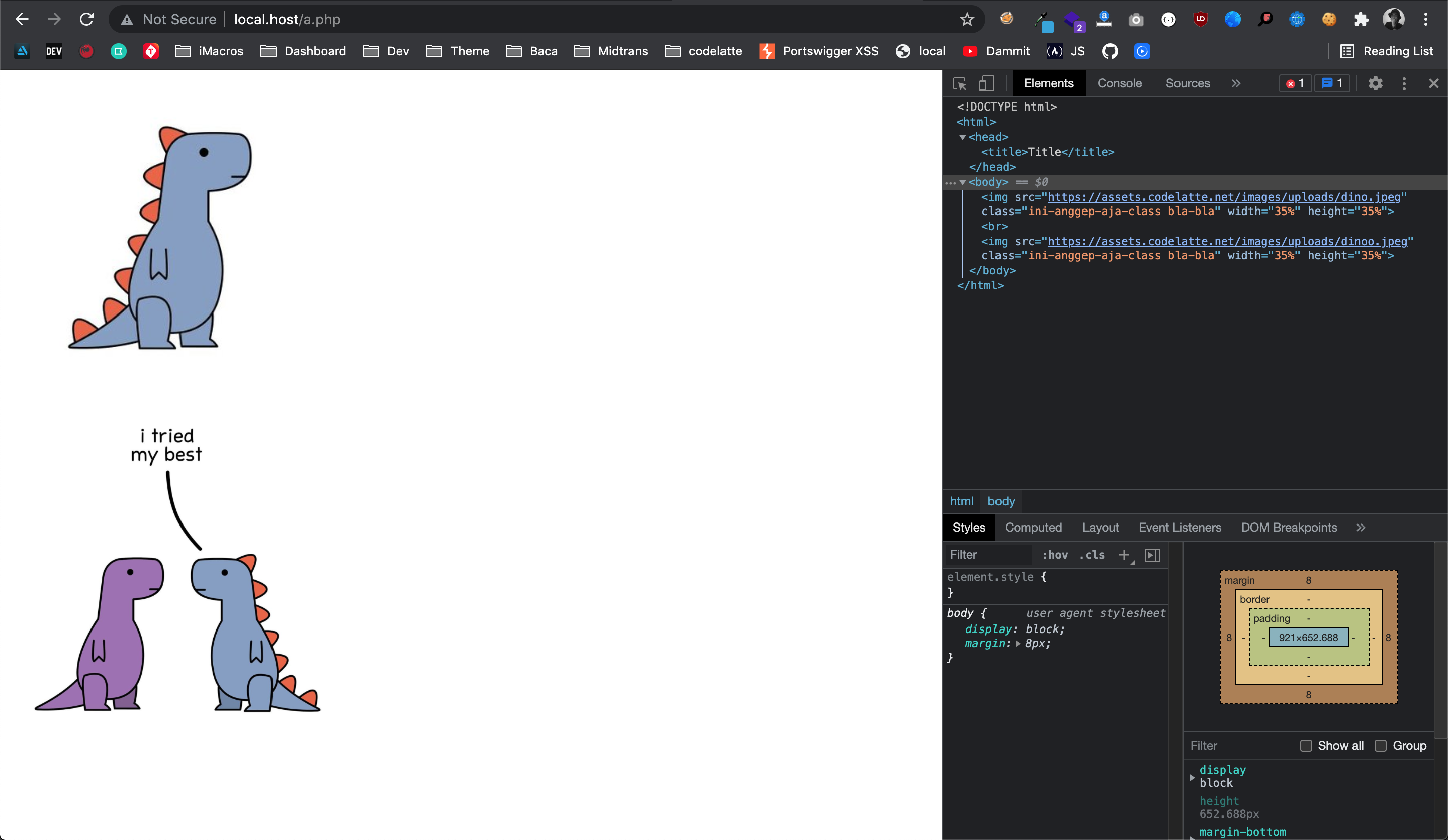 Menambahkan Atribut Size (Width dan Height) pada Tag Image