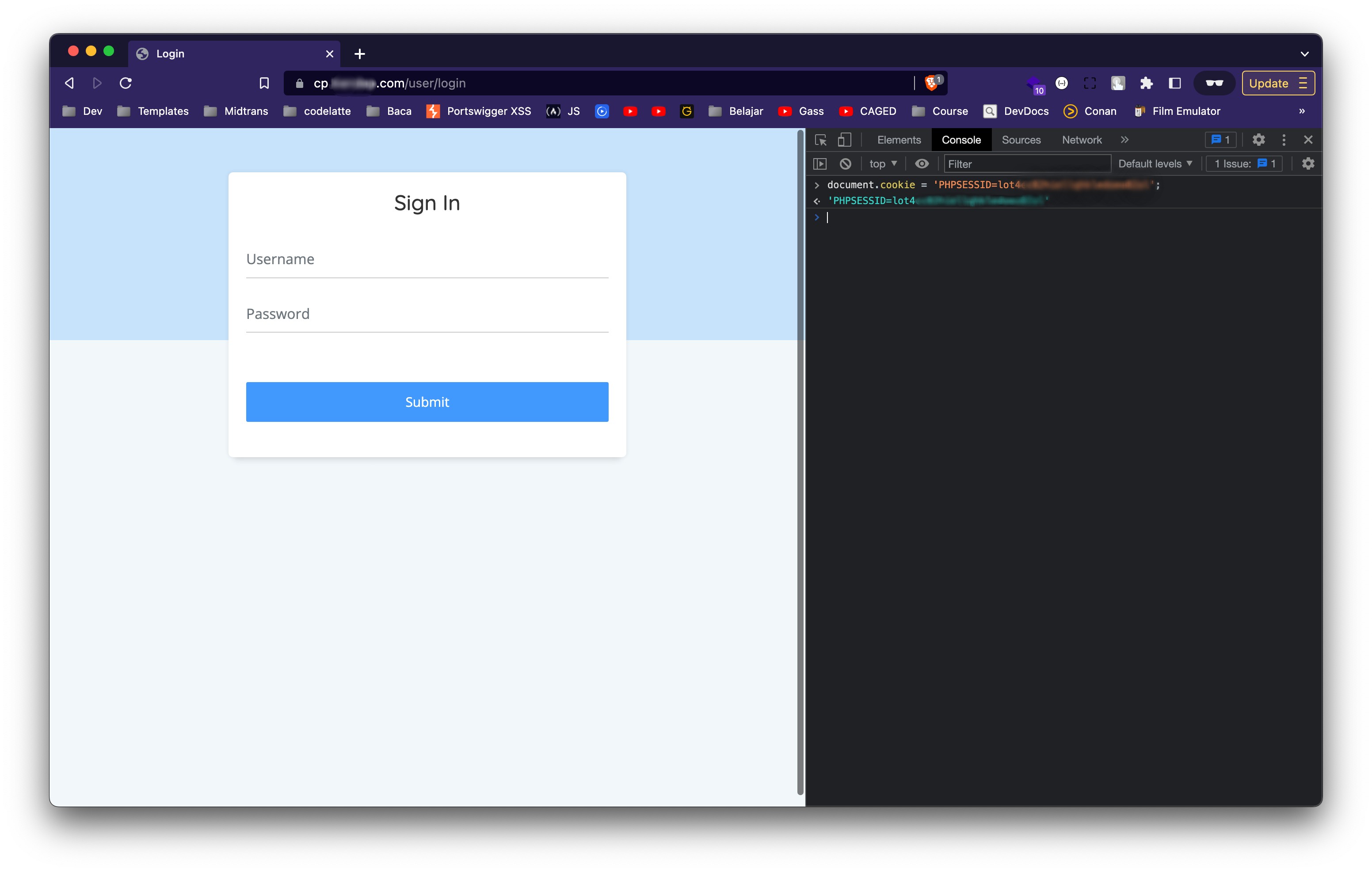 Mengintip Dashboard Admin Situs Haram