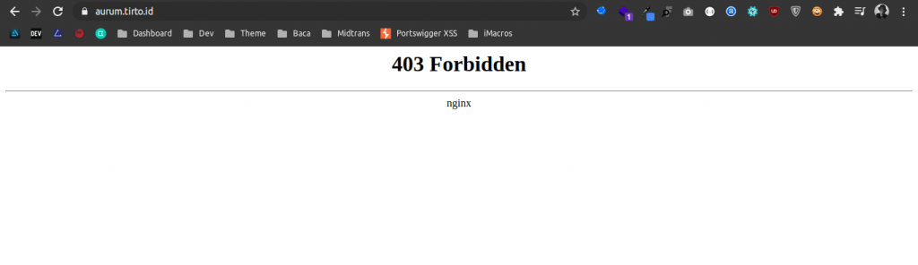 Tirto Bug Bounty: Miskonfigurasi Server Tirto.id